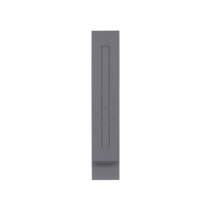 Dark Gray Shaker 6" Spice Rack Base Cabinet by CabinetsASAP